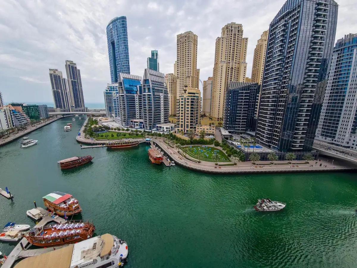 Dubai Marina Amazing View Sea View Apartment Екстериор снимка